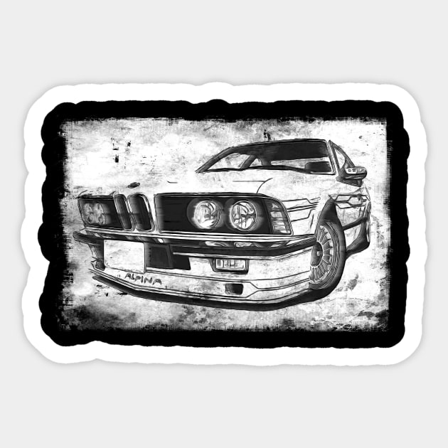 BMW alpina Sticker by ElArrogante